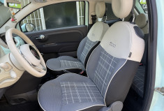FIAT 500  LOUNGE 1.2 MPi 69 ch / Toit Panoramique / Bluetooth / Entretien et distribution à jour
