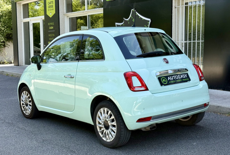 FIAT 500  LOUNGE 1.2 MPi 69 ch / Toit Panoramique / Bluetooth / Entretien et distribution à jour