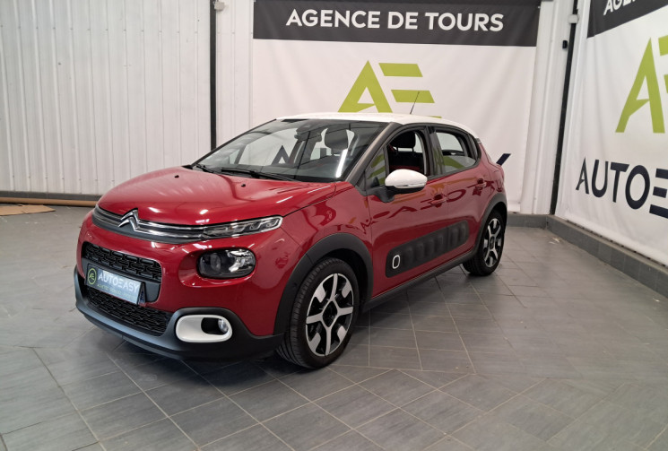 Citroën C3  III 1.2 PureTech 110 Shine EAT6 - CAMERA  - SUIVI ENTRETIEN - DISTRI OK -