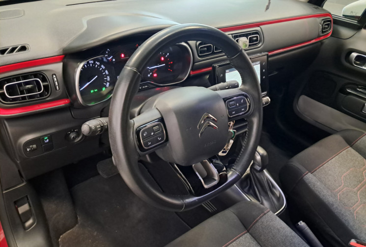 Citroën C3  III 1.2 PureTech 110 Shine EAT6 - CAMERA  - SUIVI ENTRETIEN - DISTRI OK -