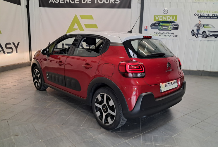 Citroën C3  III 1.2 PureTech 110 Shine EAT6 - CAMERA  - SUIVI ENTRETIEN - DISTRI OK -