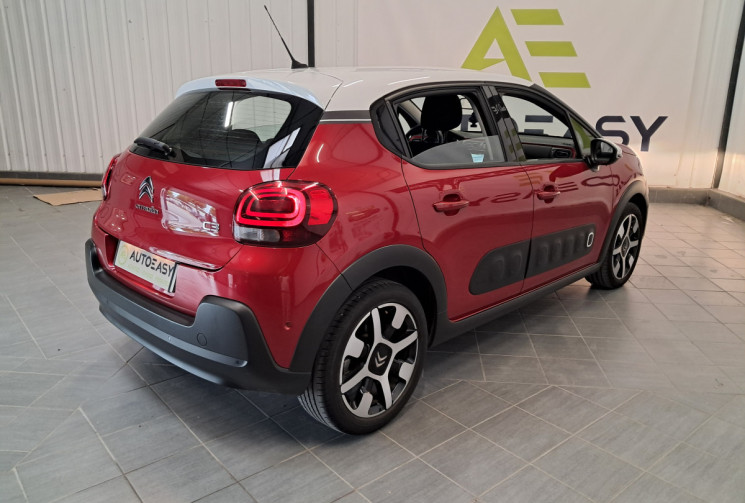 Citroën C3  III 1.2 PureTech 110 Shine EAT6 - CAMERA  - SUIVI ENTRETIEN - DISTRI OK -
