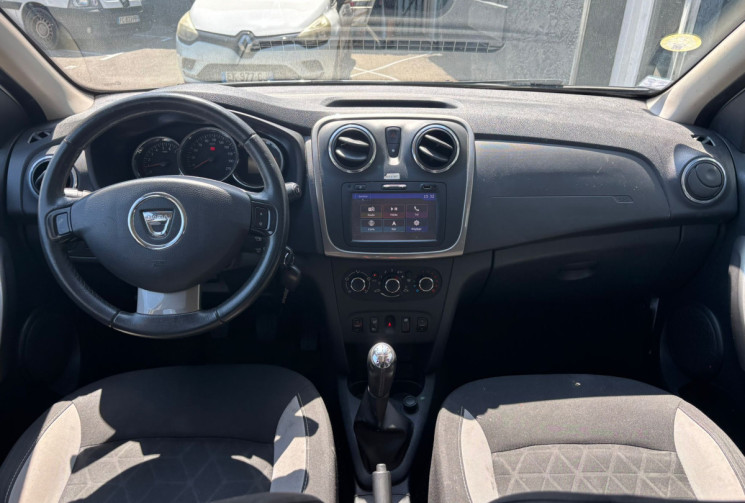 Dacia Sandero STEPWAY 1.5 DCI 90 CLIM / GPS / CT OK / DISTRIBUTION  ET RÉVISION OK / GARANTIE 6 MOIS
