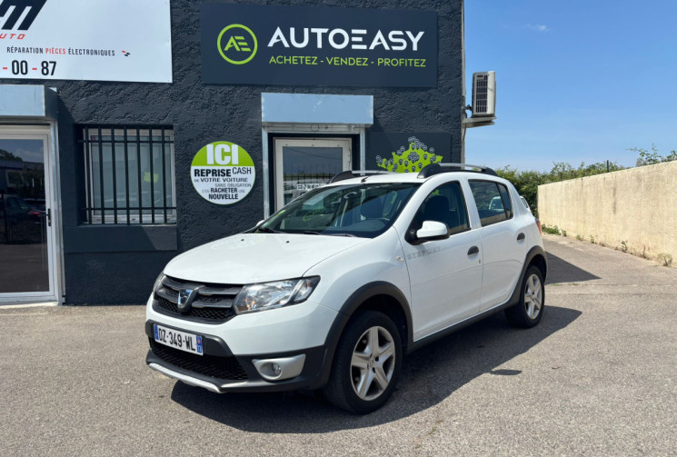 Dacia Sandero STEPWAY 1.5 DCI 90 CLIM / GPS / CT OK / DISTRIBUTION  ET RÉVISION OK / GARANTIE 6 MOIS