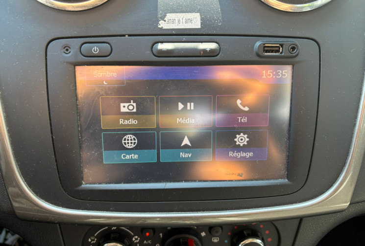Dacia Sandero STEPWAY 1.5 DCI 90 CLIM / GPS / CT OK / DISTRIBUTION  ET RÉVISION OK / GARANTIE 6 MOIS