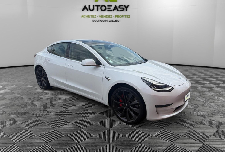 Tesla Model 3 PERFORMANCE / DUAL MOTOR / 510 CH / AWD / SOH 91.5%