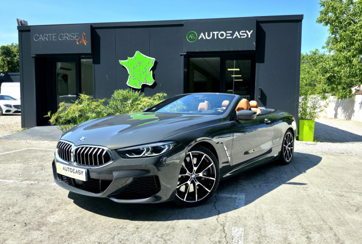 BMW SERIE 8 CABRIOLET 840D xDrive 340 BVA8 M SPORT  / BMW INDIVIDUAL / DISPLAY KEY / HUD 