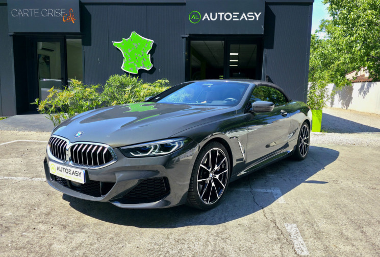 BMW SERIE 8 CABRIOLET 840D xDrive 340 BVA8 M SPORT  / BMW INDIVIDUAL / DISPLAY KEY / HUD 