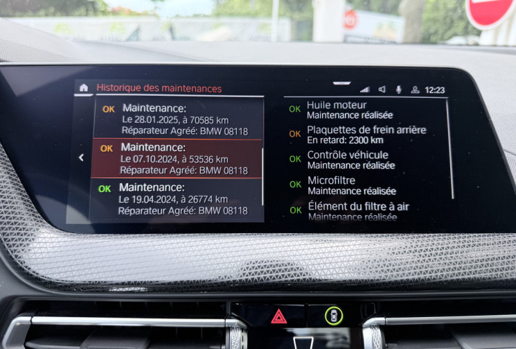 BMW SERIE 2 GRAN COUPE F44 216d 116 DKG7  Business Design * 1ère main / Entretien BMW / En stock