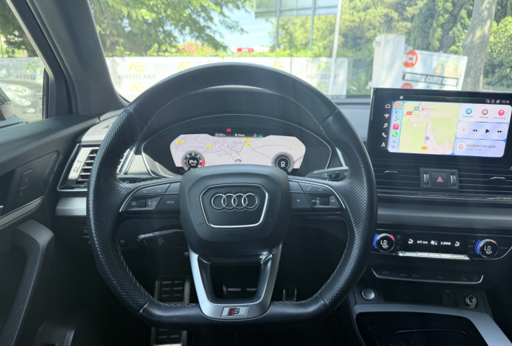 Audi Q5 40 TDI 204 MHEV S-LINE Quattro Mild Hybrid * Français / Entretien suivi Audi 
