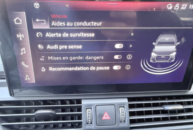 Audi Q5 40 TDI 204 MHEV S-LINE Quattro Mild Hybrid * Français / Entretien suivi Audi 