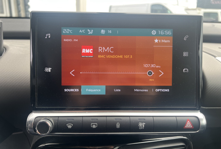 Citroën C4 CACTUS 1.2i PURETECH 110 BVA / Caméra de recul / Radar de recul / Carplay 