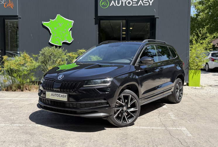 Skoda Karoq 1.6 TDI 116 Sportline DSG7 / 2ème Main / Sièges et Volant Chauffants / Suivi Skoda 