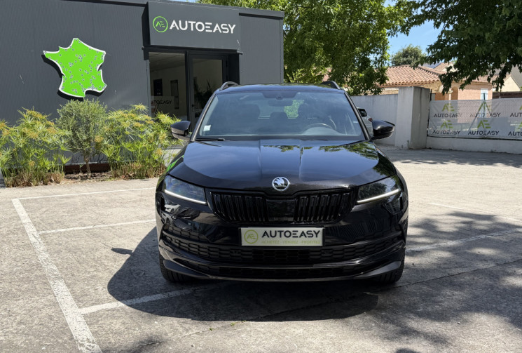 Skoda Karoq 1.6 TDI 115 Sportline DSG7 / 2ème Main / Sièges et Volant Chauffants / Suivi Skoda 