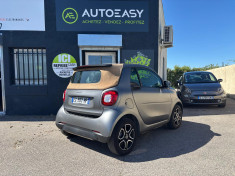 SMART FORTWO CABRIOLET 90CH PRIME CUIR / SIÈCGES CHAUFFAT / GPS / FEUX LED