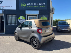 SMART FORTWO CABRIOLET 90CH PRIME CUIR / SIÈCGES CHAUFFAT / GPS / FEUX LED