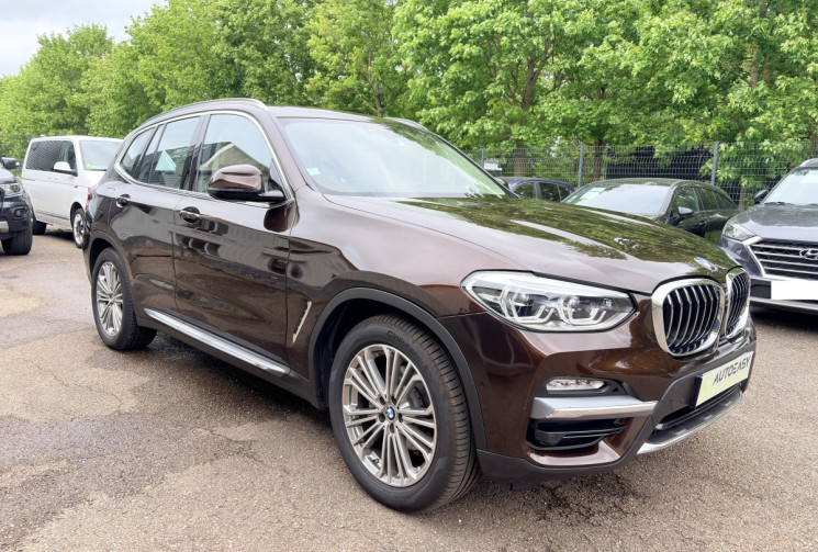 BMW X3 xDrive20 190 ch Luxury Line-70493 km-Entretiens BMW-Harman kardon 