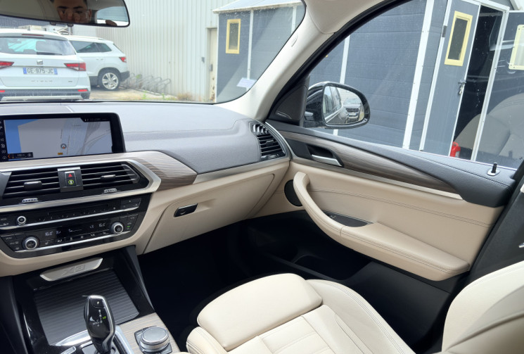 BMW X3 xDrive20 190 ch Luxury Line-70493 km-Entretiens BMW-Harman kardon 
