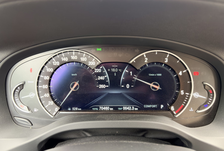 BMW X3 xDrive20 190 ch Luxury Line-70493 km-Entretiens BMW-Harman kardon 