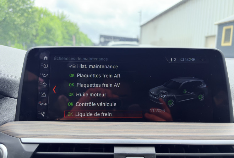 BMW X3 xDrive20 190 ch Luxury Line-70493 km-Entretiens BMW-Harman kardon 