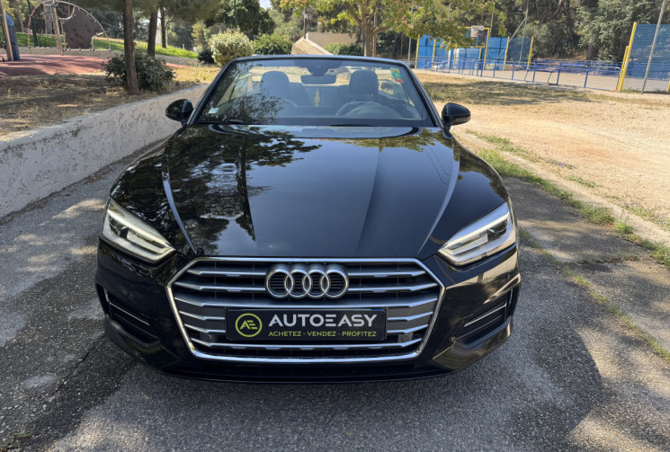 Audi A5 Cabriolet AUDI A5 II Cabriolet 2.0 TDI 16V S-Tronic7 190CH S-LINE / VÉHICULE SUIVI / DEUXIÈM