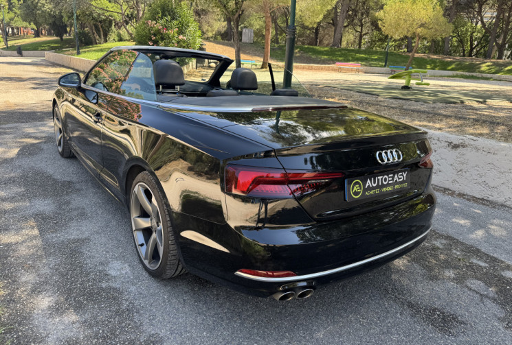Audi A5 Cabriolet AUDI A5 II Cabriolet 2.0 TDI 16V S-Tronic7 190CH S-LINE / VÉHICULE SUIVI / DEUXIÈM