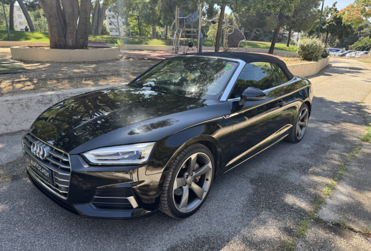 Audi A5 Cabriolet AUDI A5 II Cabriolet 2.0 TDI 16V S-Tronic7 190CH S-LINE / VÉHICULE SUIVI / DEUXIÈM