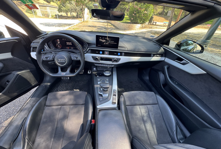 Audi A5 Cabriolet AUDI A5 II Cabriolet 2.0 TDI 16V S-Tronic7 190CH S-LINE / VÉHICULE SUIVI / DEUXIÈM