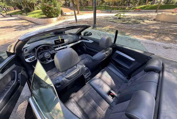 Audi A5 Cabriolet AUDI A5 II Cabriolet 2.0 TDI 16V S-Tronic7 190CH S-LINE / VÉHICULE SUIVI / DEUXIÈM