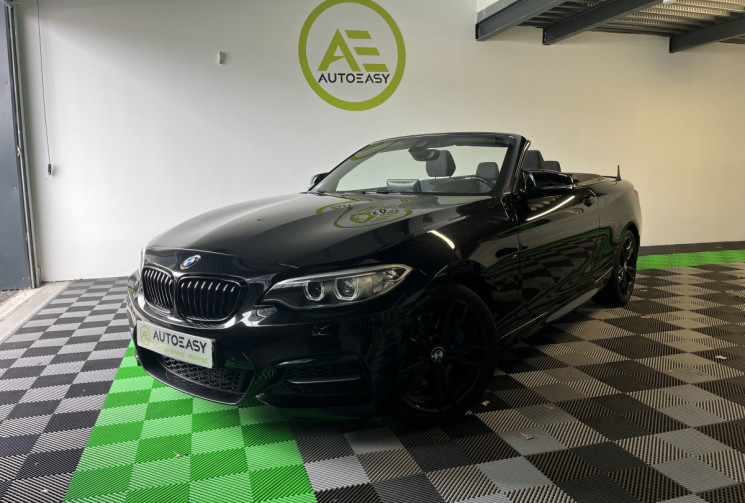 BMW Série 2 Cabriolet M 235 i X DRIVE (F23) / Volant carbone M PERFORMANCE /  CARPLAY / 2 ° MAIN 