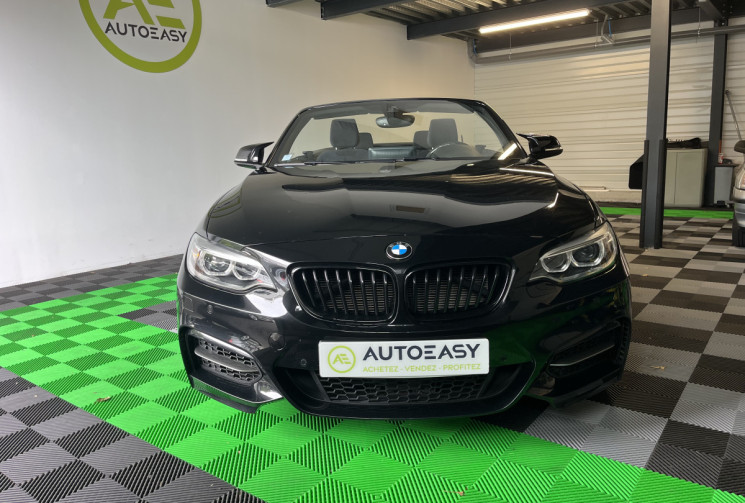 BMW Série 2 Cabriolet M 235 i X DRIVE (F23) / Volant carbone M PERFORMANCE /  CARPLAY / 2 ° MAIN 