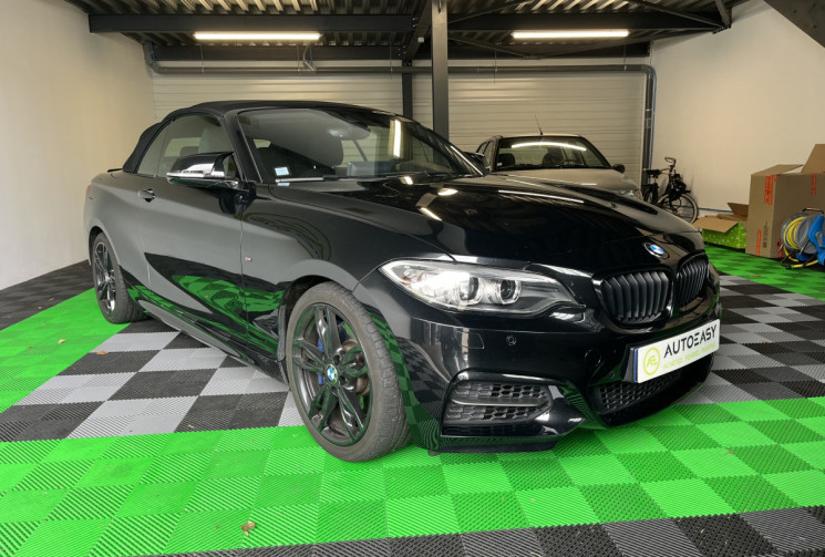 BMW Série 2 Cabriolet M 235 i X DRIVE (F23) / Volant carbone M PERFORMANCE /  CARPLAY / 2 ° MAIN 