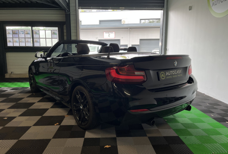 BMW Série 2 Cabriolet M 235 i X DRIVE (F23) / Volant carbone M PERFORMANCE /  CARPLAY / 2 ° MAIN 