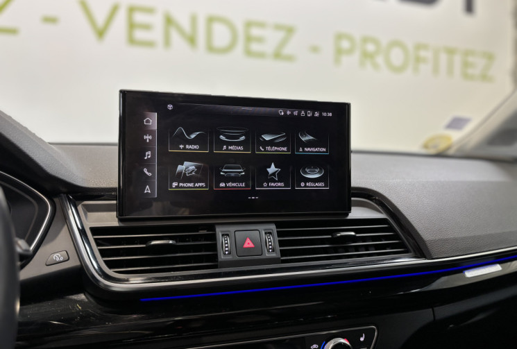 Audi Q5 40 TDI Mild Hybrid 204 ch Avus quattro S tronic 7 / révision à jour