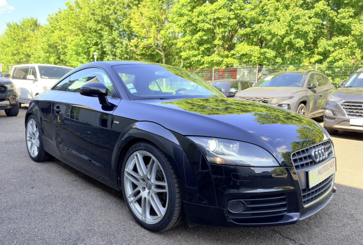 Audi TT 160 ch 1.8 TFSI S-Line *Sellerie Cuir*Entretiens OK*Ct OK*Radar AR*Jante Alu 19