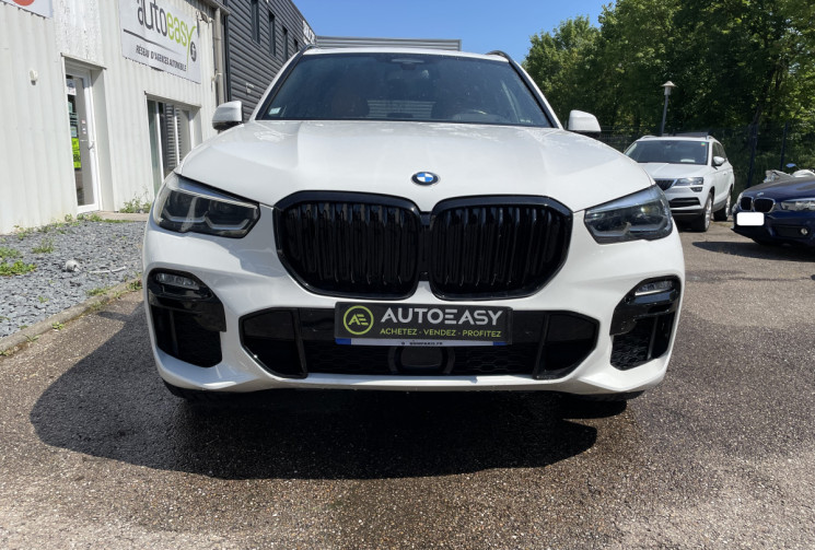 BMW X5 45e xDrive 3.0 i  M Sport /43 000Km/Suivi BMW/1er Main/Apple Carplay/ Alpinweiss/Etat Neuf