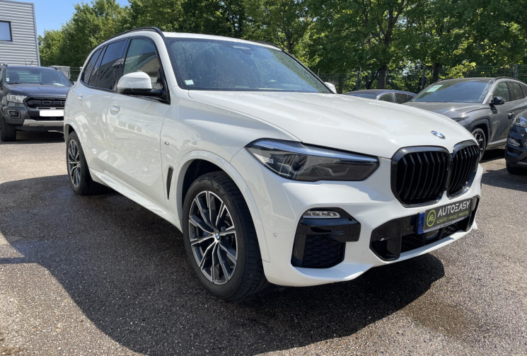 BMW X5 45e xDrive 3.0 i  M Sport /43 000Km/Suivi BMW/1er Main/Apple Carplay/ Alpinweiss/Etat Neuf