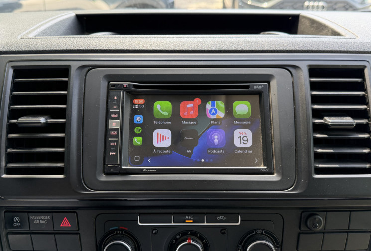 Volkswagen Transporter T6 2.0 TDI 180 L1H1 DSG7 / LED / Carplay / Radars AV AR / 2ème Main