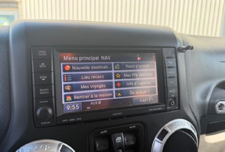 Jeep WRANGLER UNLIMITED 3,6 V6 SAHARA 284ch Moteur PENTASTAR
