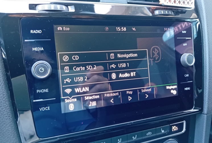 Volkswagen Golf 7 R 2.0 TSI 310 ch 4Motion DSG7 5p - d'origine pas de reprogrammation - 