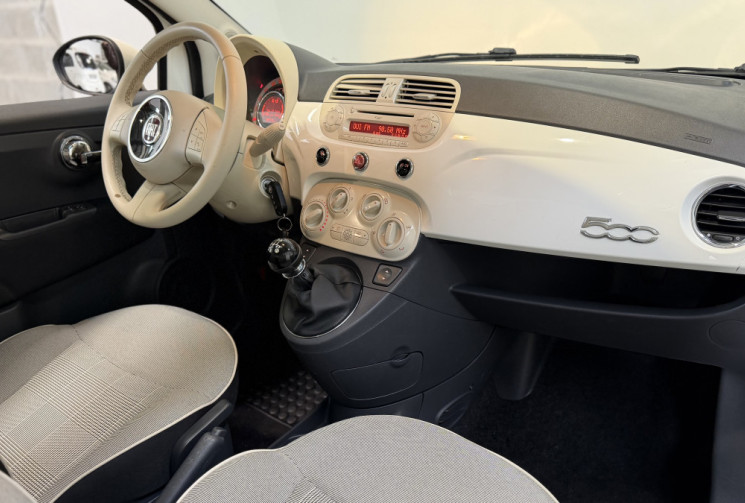 FIAT 500 1,2 69 Lounge - Toit pano