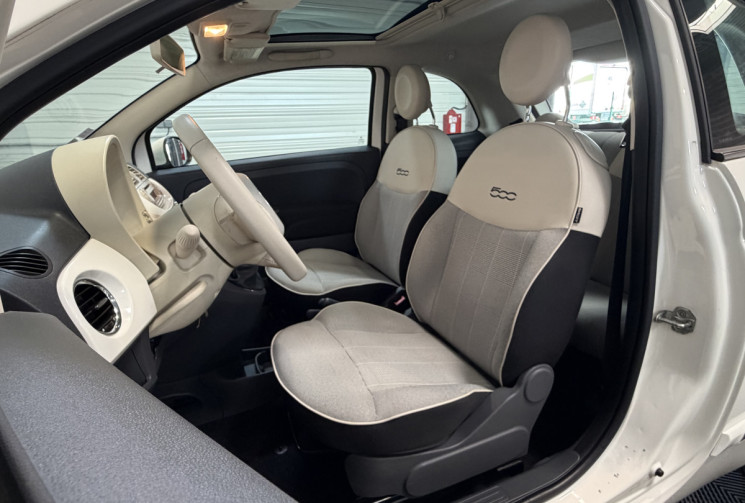 FIAT 500 1,2 69 Lounge - Toit pano