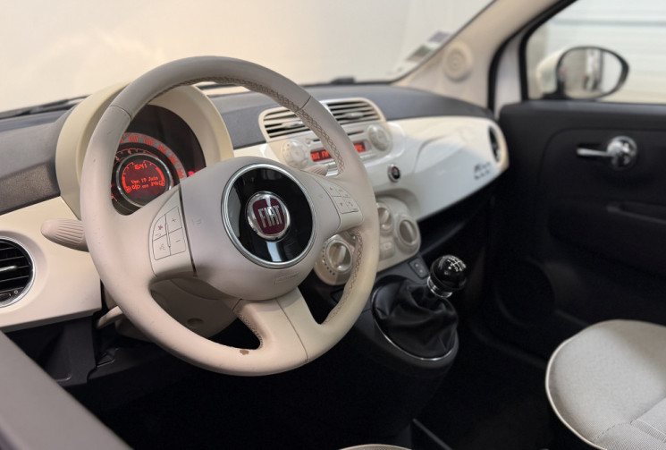 FIAT 500 1,2 69 Lounge - Toit pano