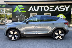 Volvo C40 Recharge Twin 408 ch Ultimate AWD / Toit Panoramique / Siège et volant chauffant / Carplay
