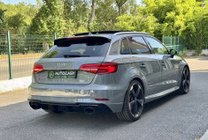 Audi RS3 SPORTBACK 8V2 DAZA 2.5 TFSi 400 Quattro S-Tronic / Toit ouvrant / B&O / Camera / Gris Nardo