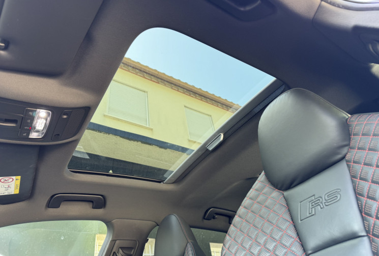 Audi RS3 SPORTBACK 8V2 DAZA 2.5 TFSi 400 Quattro S-Tronic / Toit ouvrant / B&O / Camera / Gris Nardo