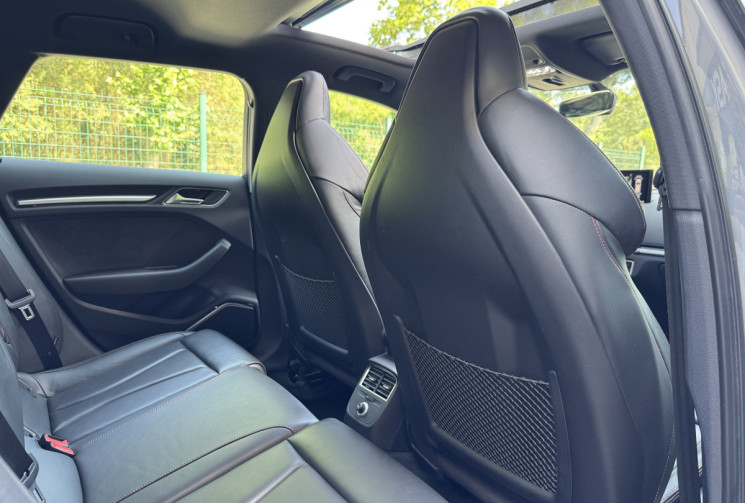 Audi RS3 SPORTBACK 8V2 DAZA 2.5 TFSi 400 Quattro S-Tronic / Toit ouvrant / B&O / Camera / Gris Nardo