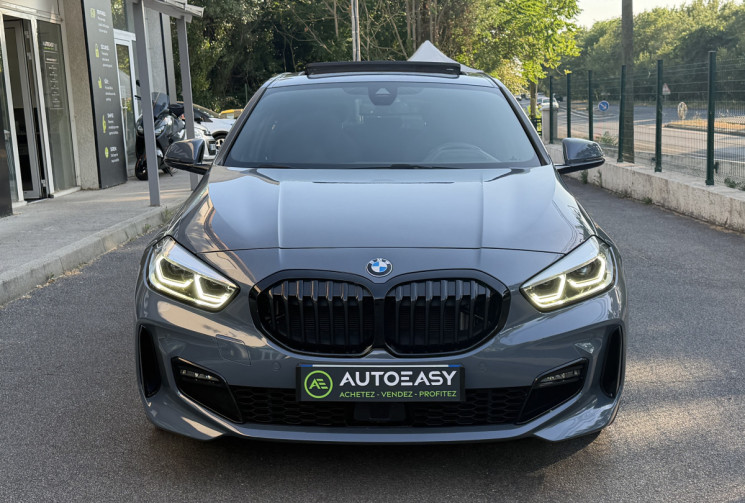BMW Série 1 118D 150 M Sport DCT7 / Toit ouvrant / Sièges Baquet / Tête haute / Palettes / TVA