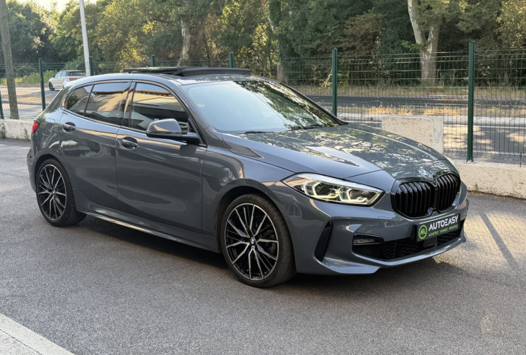 BMW Série 1 118D 150 M Sport DCT7 / Toit ouvrant / Sièges Baquet / Tête haute / Palettes / TVA