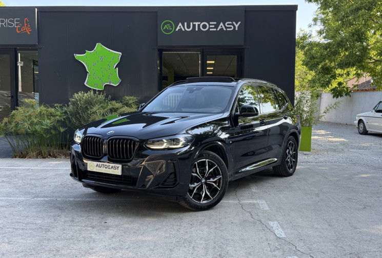BMW X3  xDrive 20d 190 Mild Hybrid M Sport BVA8 / Suivi BMW / Toit Ouvrant / Sièges Electriques /HUD